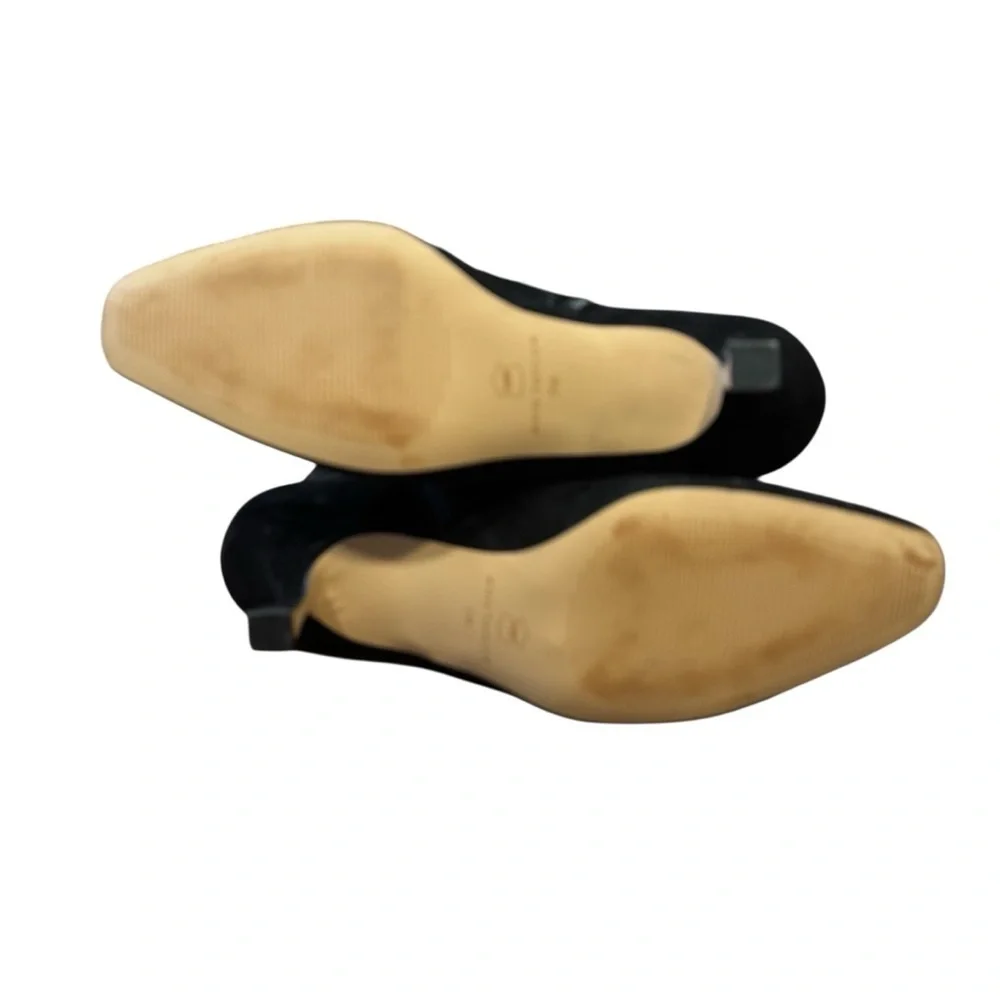 Ann Taylor Classic Black Ankle Booties